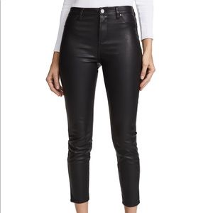 BLANKNYC | The Principle Mid Rise Vegan Leather Skinny Pants